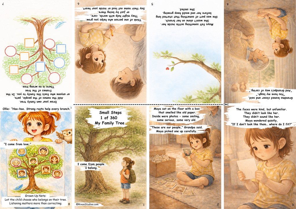 SMALL STEPS – CHAPTER 1: 10 Days of Stories, Activities & Calm Thinking for Kids (Ages 4–10)