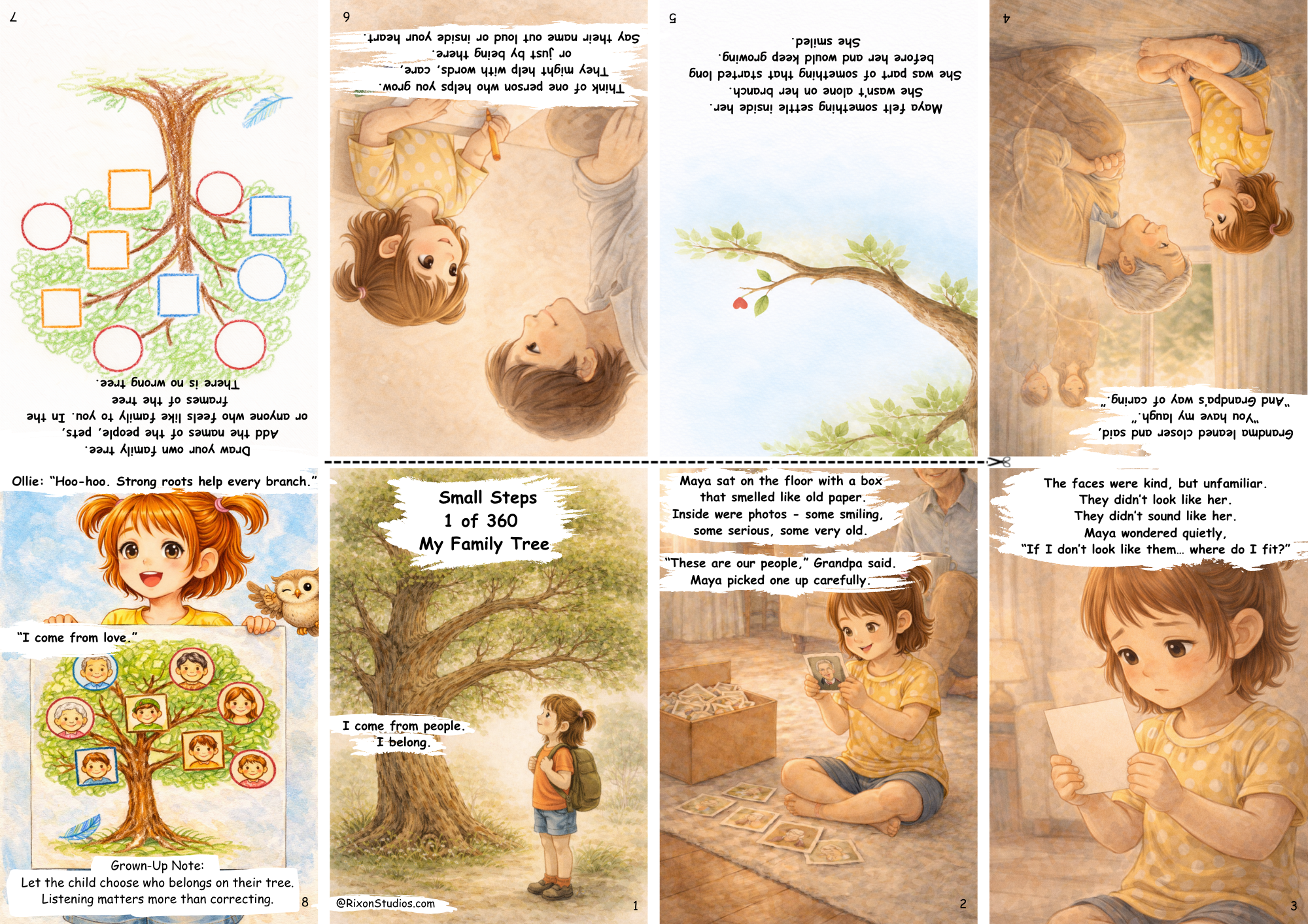 SMALL STEPS – CHAPTER 1: 10 Days of Stories, Activities & Calm Thinking for Kids (Ages 4–10)