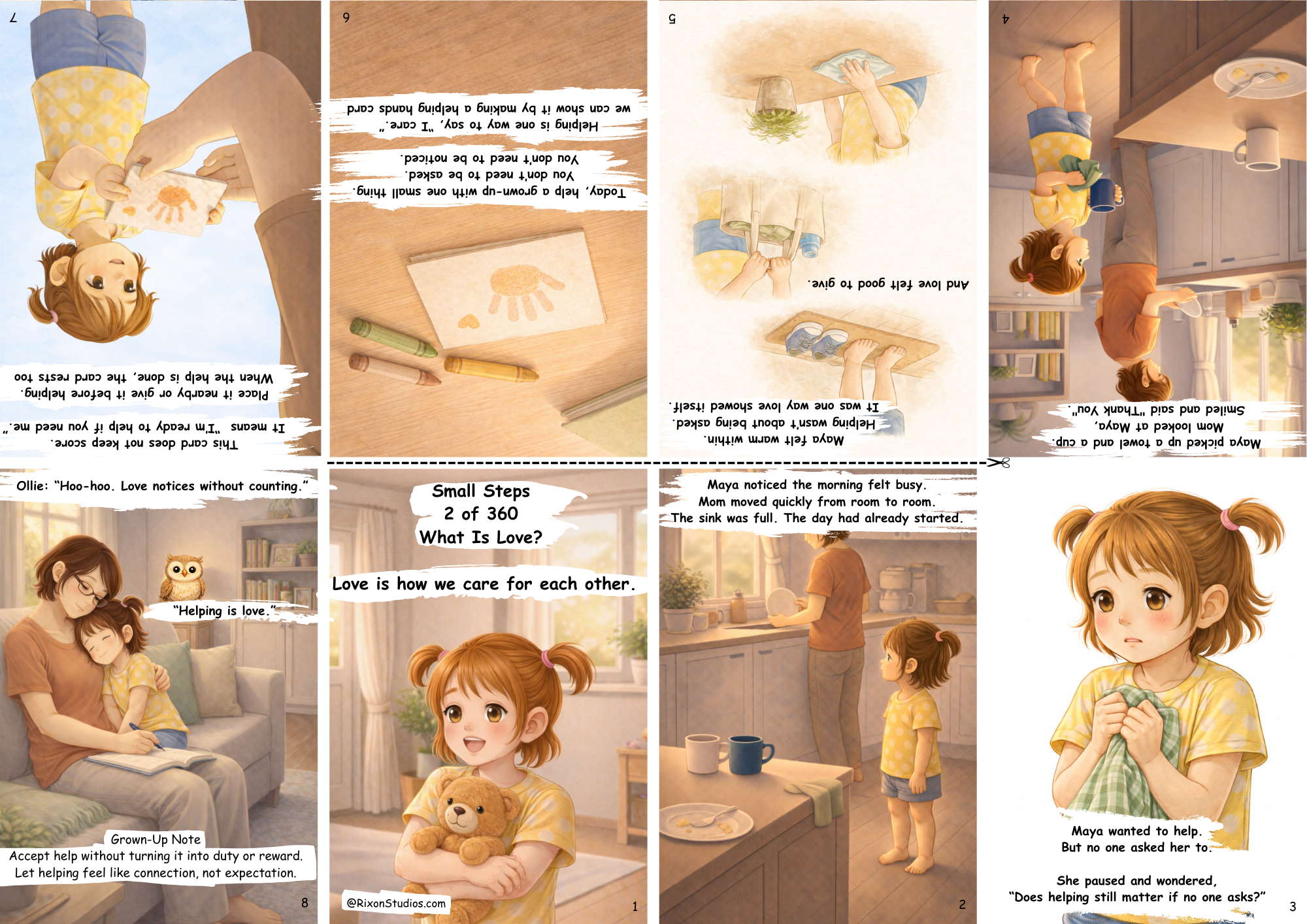 SMALL STEPS – CHAPTER 1: 10 Days of Stories, Activities & Calm Thinking for Kids (Ages 4–10)
